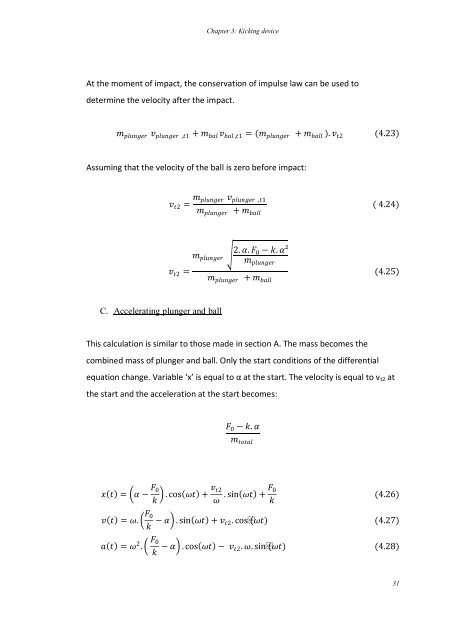 Mechatronic Design of a Soccer Robot for the Small-Size League of ...