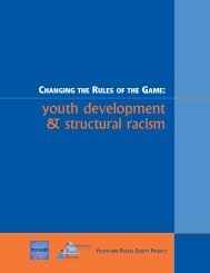 Youth Development & Structural Racism - the Philanthropic Initiative ...