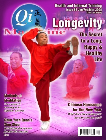 Issue 86 - Tse Qigong Centre