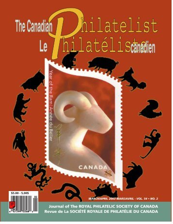 *TCP(Corrected)-M/A 03 - The Royal Philatelic Society of Canada