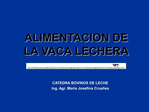 Tema 5: AlimentaciÃ³n Parte II (PDF 5.31 Mb)