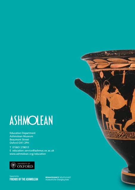 Schools programme Early years to Key Stage 2 - The Ashmolean ...