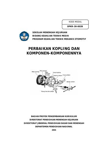 perbaikan kopling dan komponen-komponennya - e-Learning ...