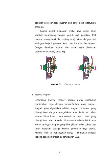 perbaikan kopling dan komponen-komponennya - e-Learning ...