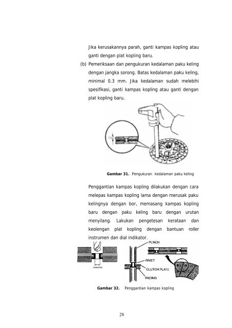 perbaikan kopling dan komponen-komponennya - e-Learning ...