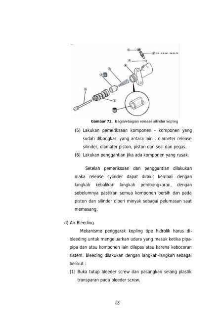 perbaikan kopling dan komponen-komponennya - e-Learning ...