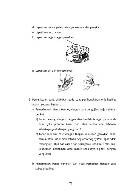 perbaikan kopling dan komponen-komponennya - e-Learning ...