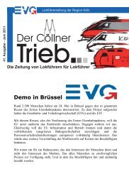 Download Ausgabe Juni 2011 - Eisenbahn und Verkehrsgewerkschaft