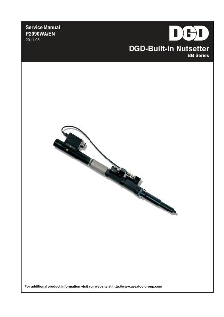 DGD-Built-in Nutsetter - Apex Tool Group