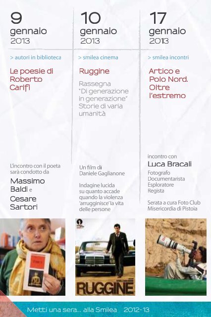 programma degli eventi - Comune di Montale