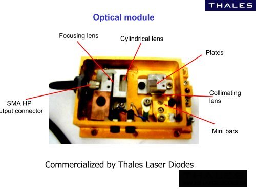 High Power Diode Lasers - Center for Biomedical Optics and New ...