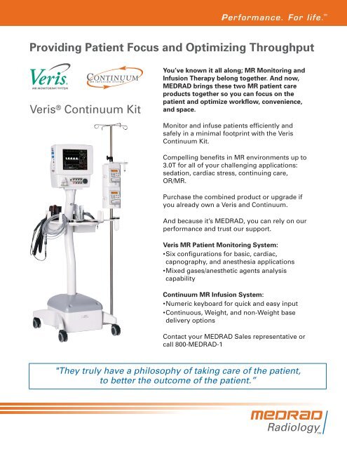 Veris Continuum Kit - Medrad