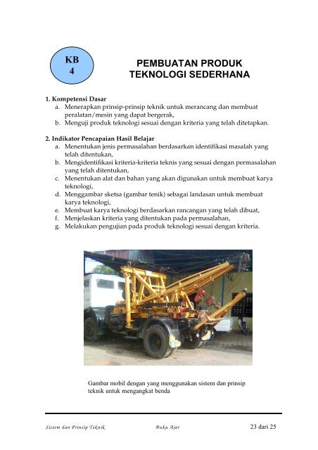 SISTEM DAN PRINSIP TEKNIK