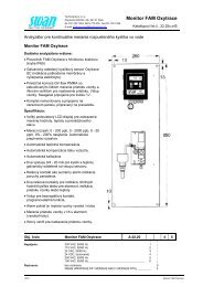 Monitor FAM Oxytrace - TECHNOPROCUR, sro