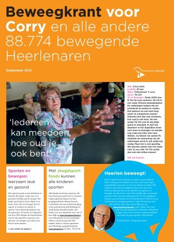 Beweegkrant - Gemeente Heerlen