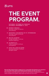 Program Book [PDF] - University Musical Society