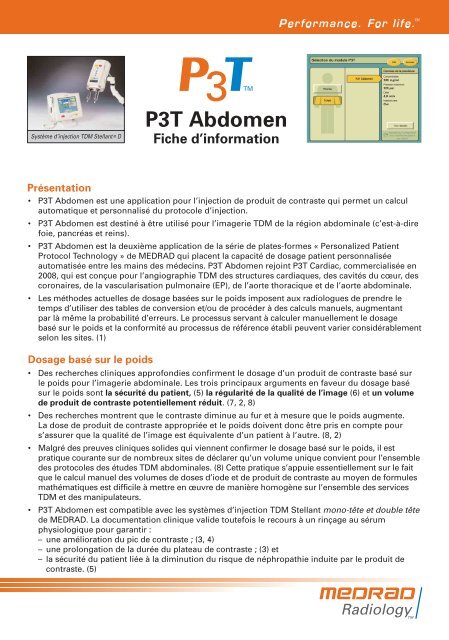 Brochure P3T Abdomen - MEDRAD.com