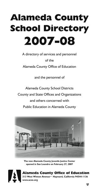 ALAMEDA COUNTY OFFICE OF EDUCATION