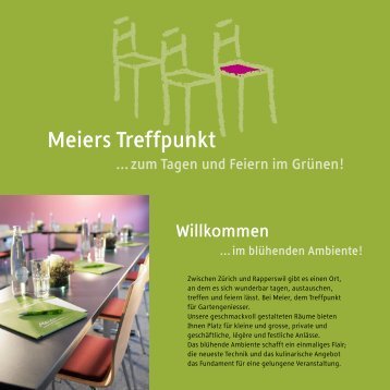 Flyer SeminarrÃ¤ume (PDF) - Ernst Meier AG