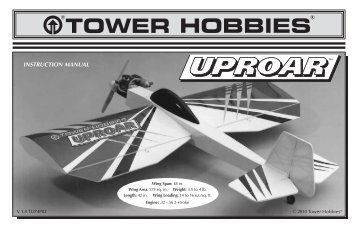 Download Instruction Manual - Tower Hobbies