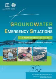 Groundwater for emergency situations: a ... - El Agua Potable
