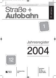 Jahresregister STA 2004 - StraÃe und Autobahn