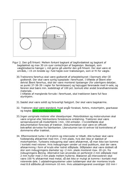 Regler for traktortrÃ¦k i Standardklasse 2013 - Danmarks ...