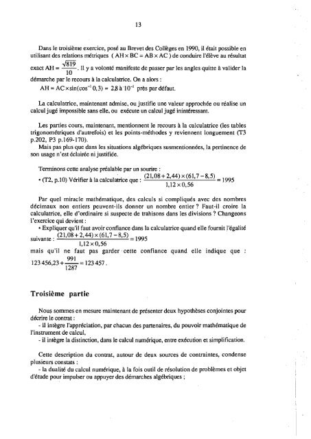 1t:3 - IREM de Grenoble - UniversitÃ© Joseph Fourier