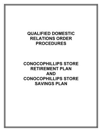 Qualified domestic relations order stock options
