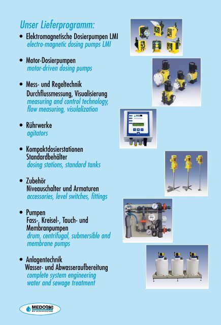 MEDOtec Imagebroschüre - MEDOtec Mess