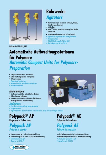 MEDOtec Imagebroschüre - MEDOtec Mess