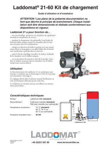 Notice Laddomat 21-60 - Plomberie pro