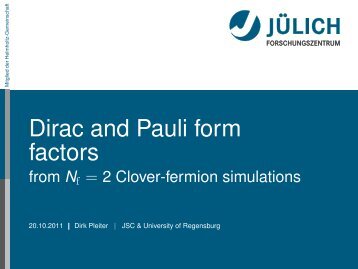 Dirac and Pauli form factors - from Nf=2 Clover-fermion simulations