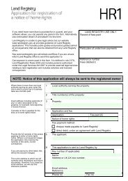 Download example form RX3 - Application to cancel ... - Land Registry
