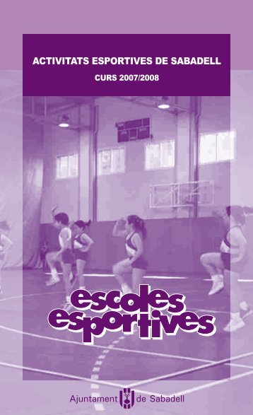 ACTIVITATS ESPORTIVES DE SABADELL - Ajuntament de Sabadell