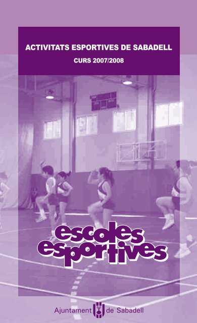 ACTIVITATS ESPORTIVES DE SABADELL - Ajuntament de Sabadell