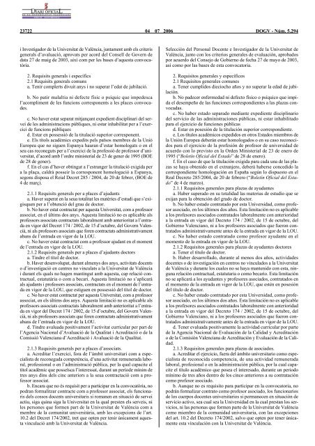 pdf 731KB - Diari Oficial de la Comunitat Valenciana - Generalitat ...