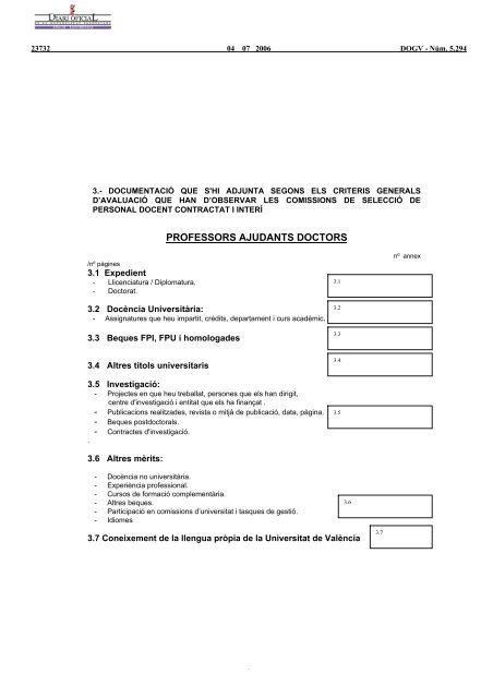 pdf 731KB - Diari Oficial de la Comunitat Valenciana - Generalitat ...