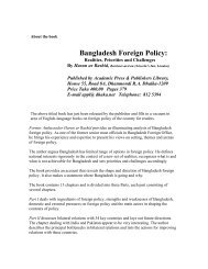 Bangladesh Foreign Policy: - Sydneybashi-Bangla.Com