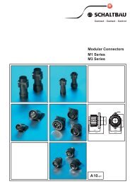 Modular Connectors M1, M3 series