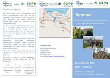 12. September 2012 10:00 â€“ 15:00 Uhr - RELACS.EU