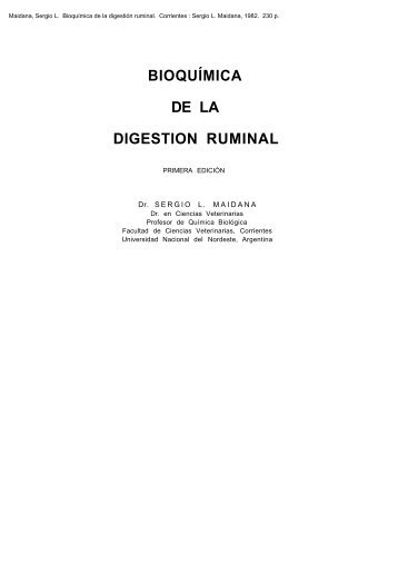 bioquÃ­mica de la digestion ruminal - Universidad Nacional del ...