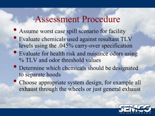 Risk analysis case study of enthalpy wheels for laboratory exhaust