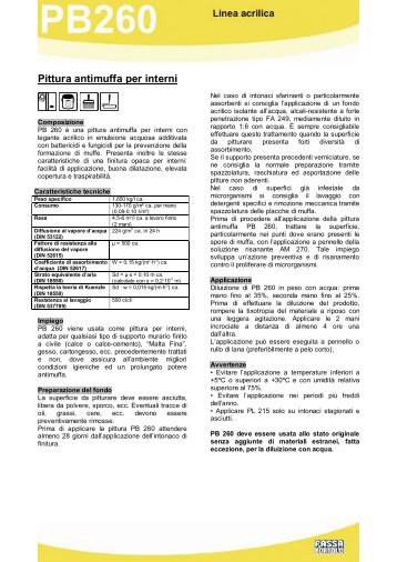 Pittura antimuffa per interni - Infobuild