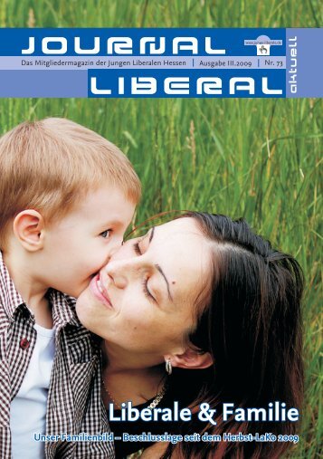 JOURNAL LIBERAL - Junge Liberale Hessen