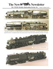 The New Newsletter - NTRAK Modular Railroading Society, Inc.