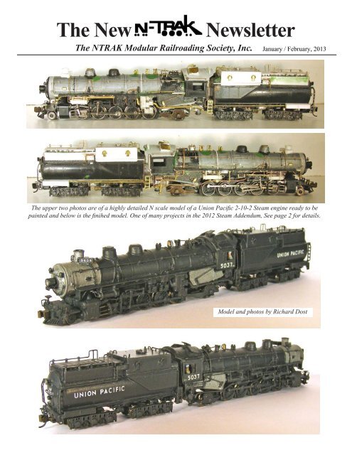 The New Newsletter - NTRAK Modular Railroading Society, Inc.