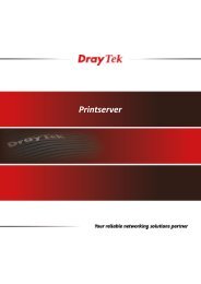 USB Printserver - DrayTek