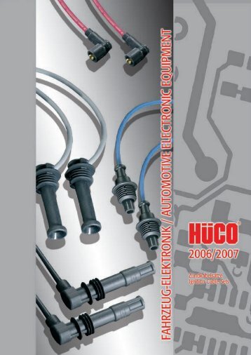 Ignition lead - HÃ¼co Electronic GmbH