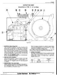 Eaton Cutler-Hammer 511 10